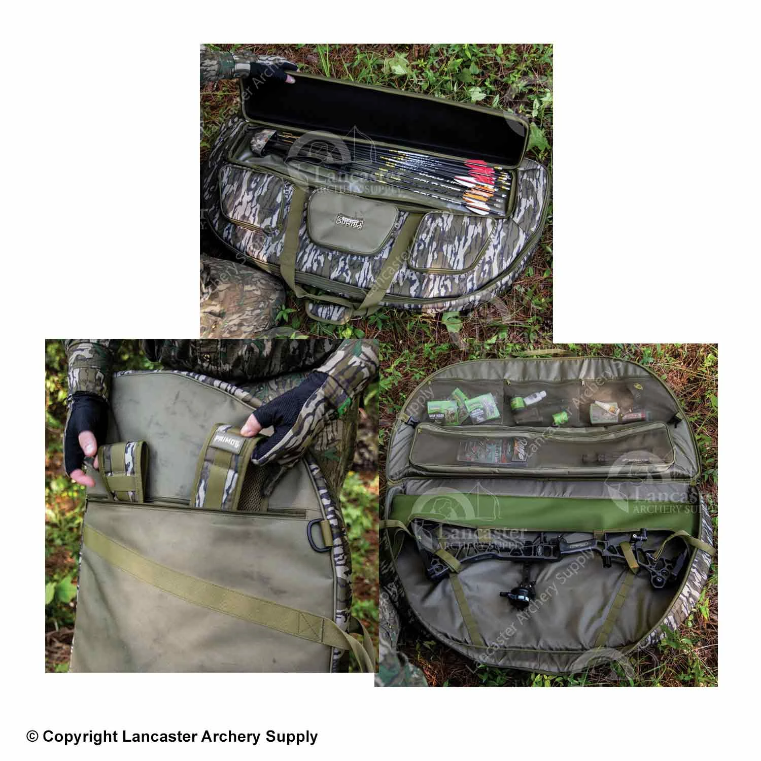 Primos Camo Soft Bow Case (Mossy Oak Bottomland) 4 Primos Camo Soft Bow Case (Mossy Oak Bottomland) - Image 2