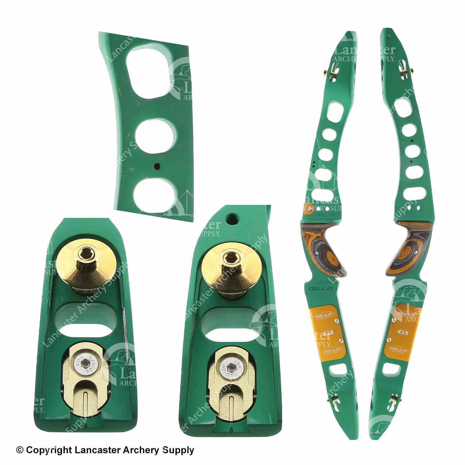 Gillo G1L Barebow Recurve Riser 27" Aluminum (Open Box X1030155) 4 Gillo G1L Barebow Recurve Riser 27" Aluminum (Open Box X1030155) - Image 2