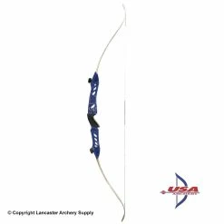 USA Archery 66" Recurve Bow -.30-06 Outdoors Shop 1760165 blue