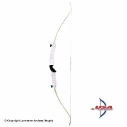 USA Archery 66" Recurve Bow -.30-06 Outdoors Shop 1760165 white
