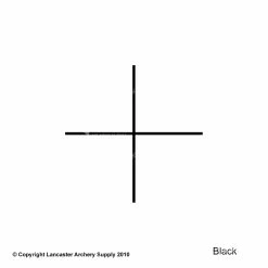 Gunstar Standard Crosshair -.30-06 Outdoors Shop 2010004 black