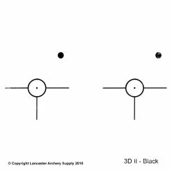 Gunstar Tactical 3D -.30-06 Outdoors Shop 2010009 3dii black