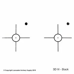 Gunstar Tactical 3D -.30-06 Outdoors Shop 2010009 3diii black