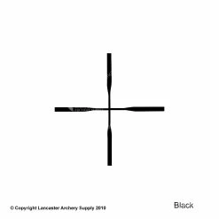 Gunstar Duplex Rifle X-Hair -.30-06 Outdoors Shop 2010012 black