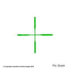 Gunstar Duplex Rifle X-Hair -.30-06 Outdoors Shop 2010012 flogreen