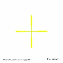 Gunstar Duplex Rifle X-Hair -.30-06 Outdoors Shop 2010012 floyellow