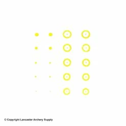 Gunstar Chubby Target Set -.30-06 Outdoors Shop 2010014 yellow