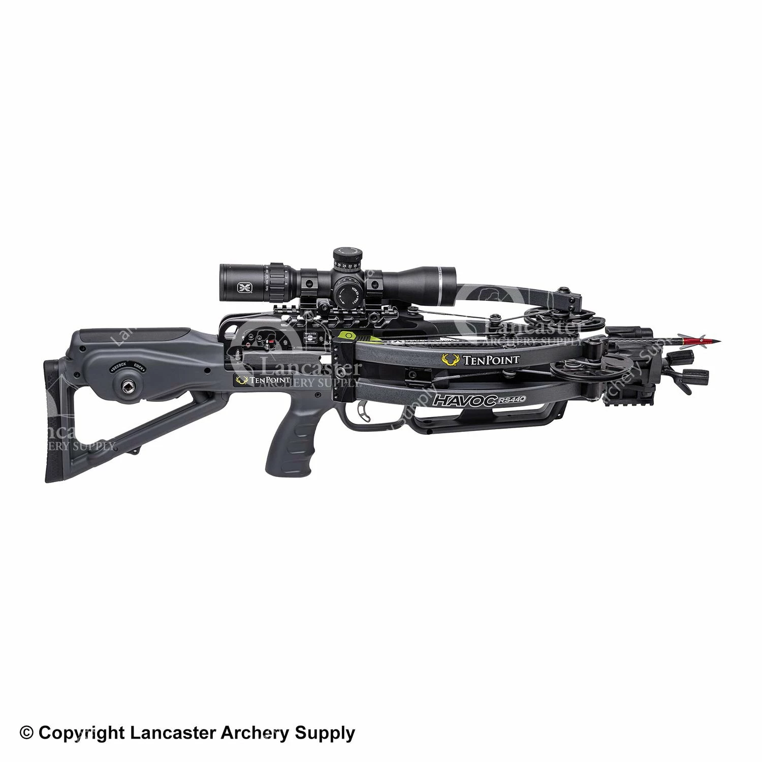 TenPoint Havoc RS440 Elite Crossbow Package W/ ACUslide (Graphite Grey) 4 TenPoint Havoc RS440 Elite Crossbow Package W/ ACUslide (Graphite Grey) - Image 2