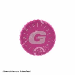 Black Gold Competition 1A Colored Sight Knob Kit -.30-06 Outdoors Shop 3200049 pink