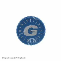 Black Gold Competition 2A Colored Sight Knob Kit -.30-06 Outdoors Shop 3200050 blue