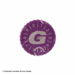 Black Gold Competition 2A Colored Sight Knob Kit -.30-06 Outdoors Shop 3200050 purple