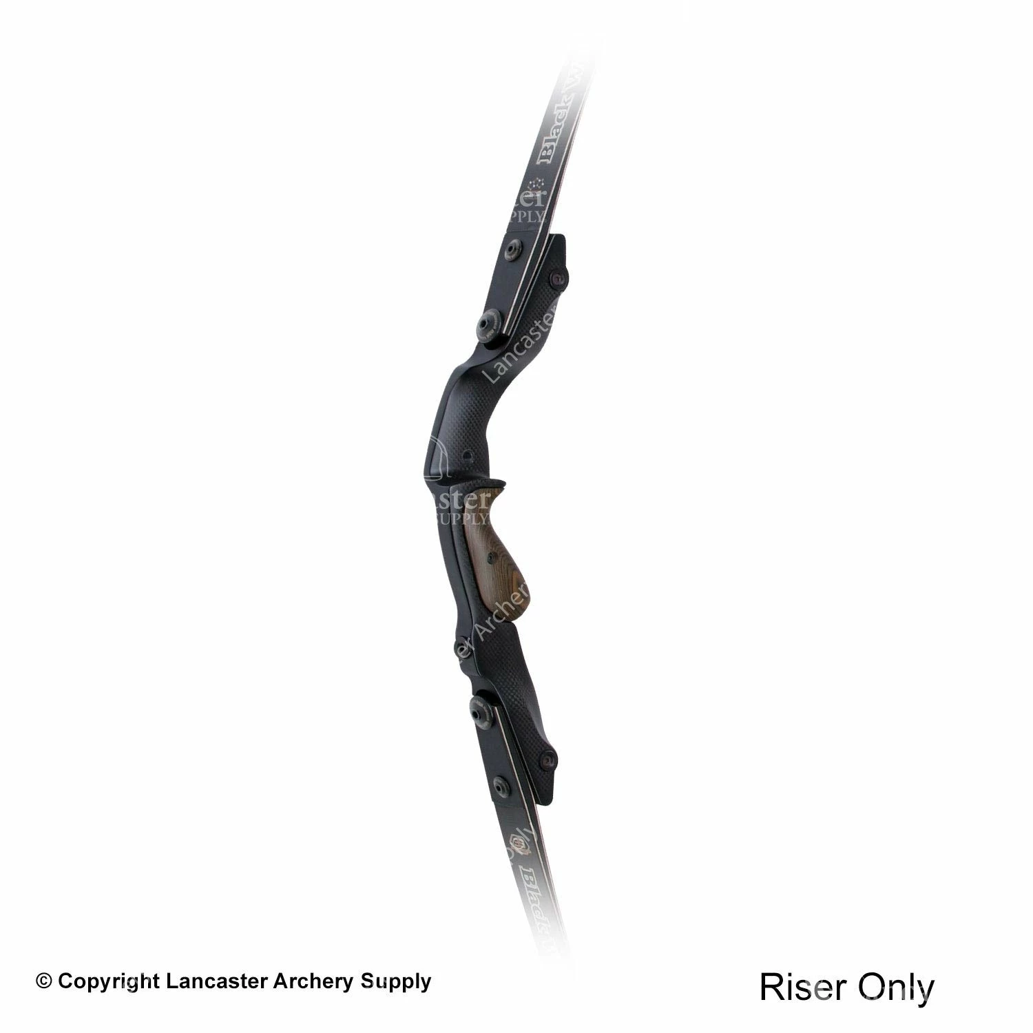 Win & Win Black Wolf 17" ILF Recurve Riser 3 Win & Win Black Wolf 17" ILF Recurve Riser