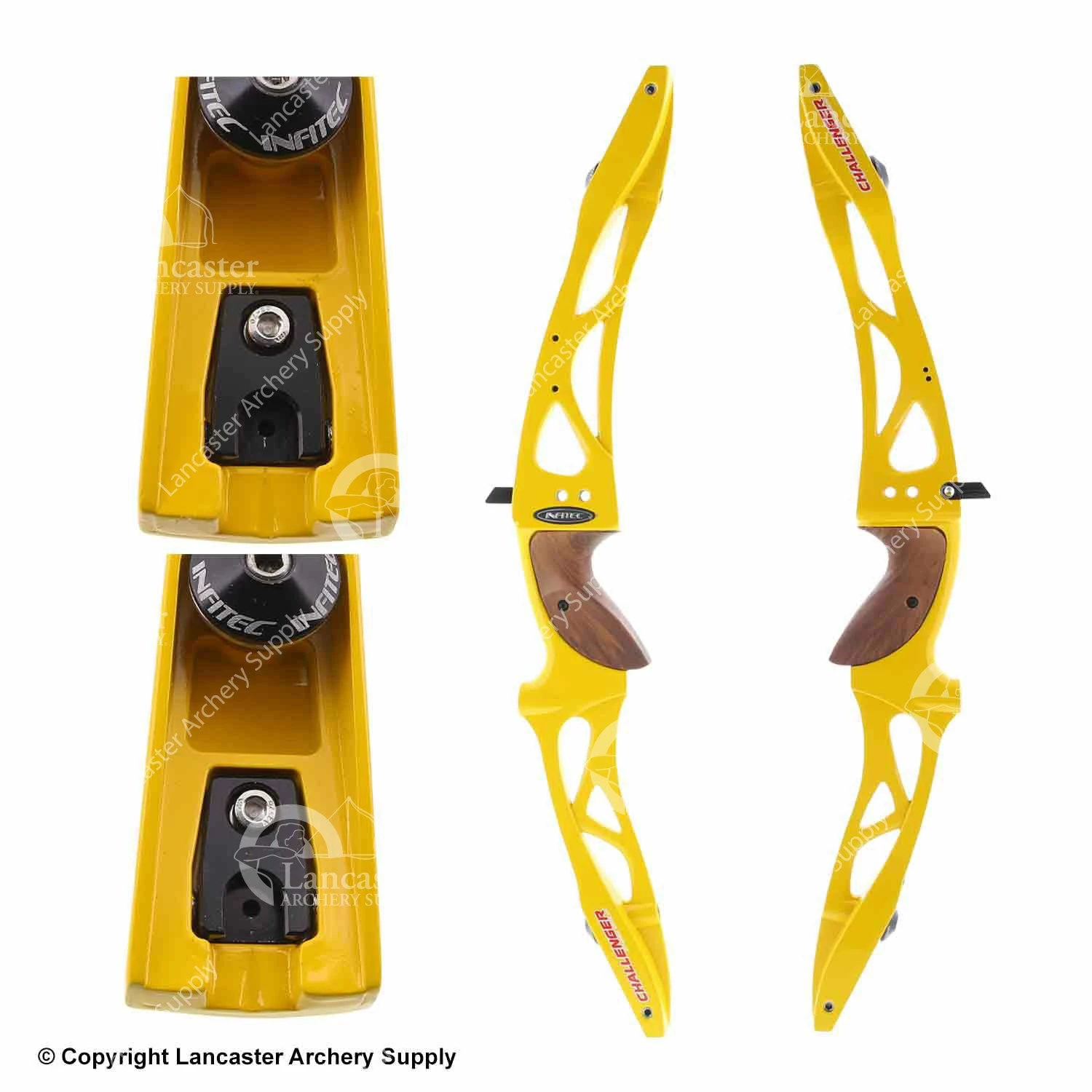 Infitec Archery Infitec Challenger 25" ILF Recurve Riser Cartel (Open Box X1030118) 4 Infitec Archery Infitec Challenger 25" ILF Recurve Riser Cartel (Open Box X1030118) - Image 2