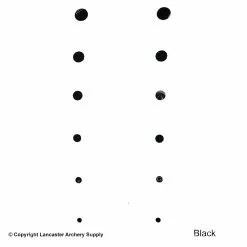 Precision Archery Reticles Precision Archery Scope Dots 13 Precision Archery Reticles Precision Archery Scope Dots -.30-06 Outdoors Shop 9590013 black small