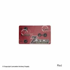 Zbros Archery Zbros Pro-Optic Replacement Label -.30-06 Outdoors Shop 9940008 red