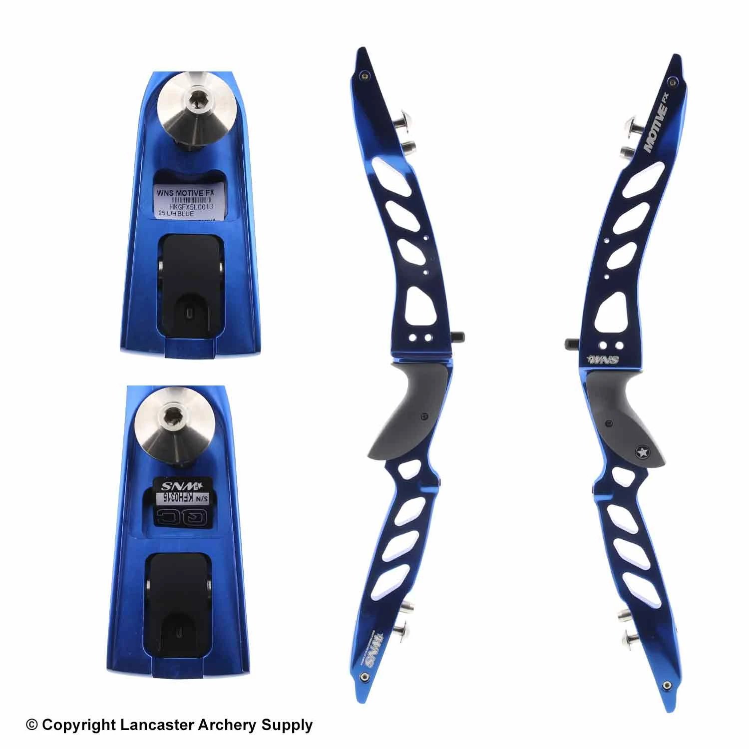 Lancaster Archery Supply Win Win WNS Motive FX 25in ILF Aluminum Target Recurve Riser (Open Box X1030294) 4 Lancaster Archery Supply Win Win WNS Motive FX 25in ILF Aluminum Target Recurve Riser (Open Box X1030294) - Image 2