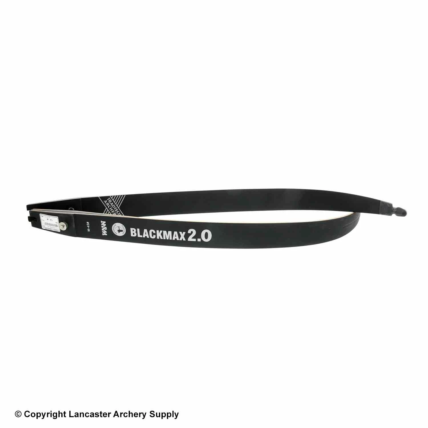 TradTech Archery TradTech Black Max 2.0 Glass/Wood Recurve Limbs (Open Box X1031037) 3 TradTech Archery TradTech Black Max 2.0 Glass/Wood Recurve Limbs (Open Box X1031037)