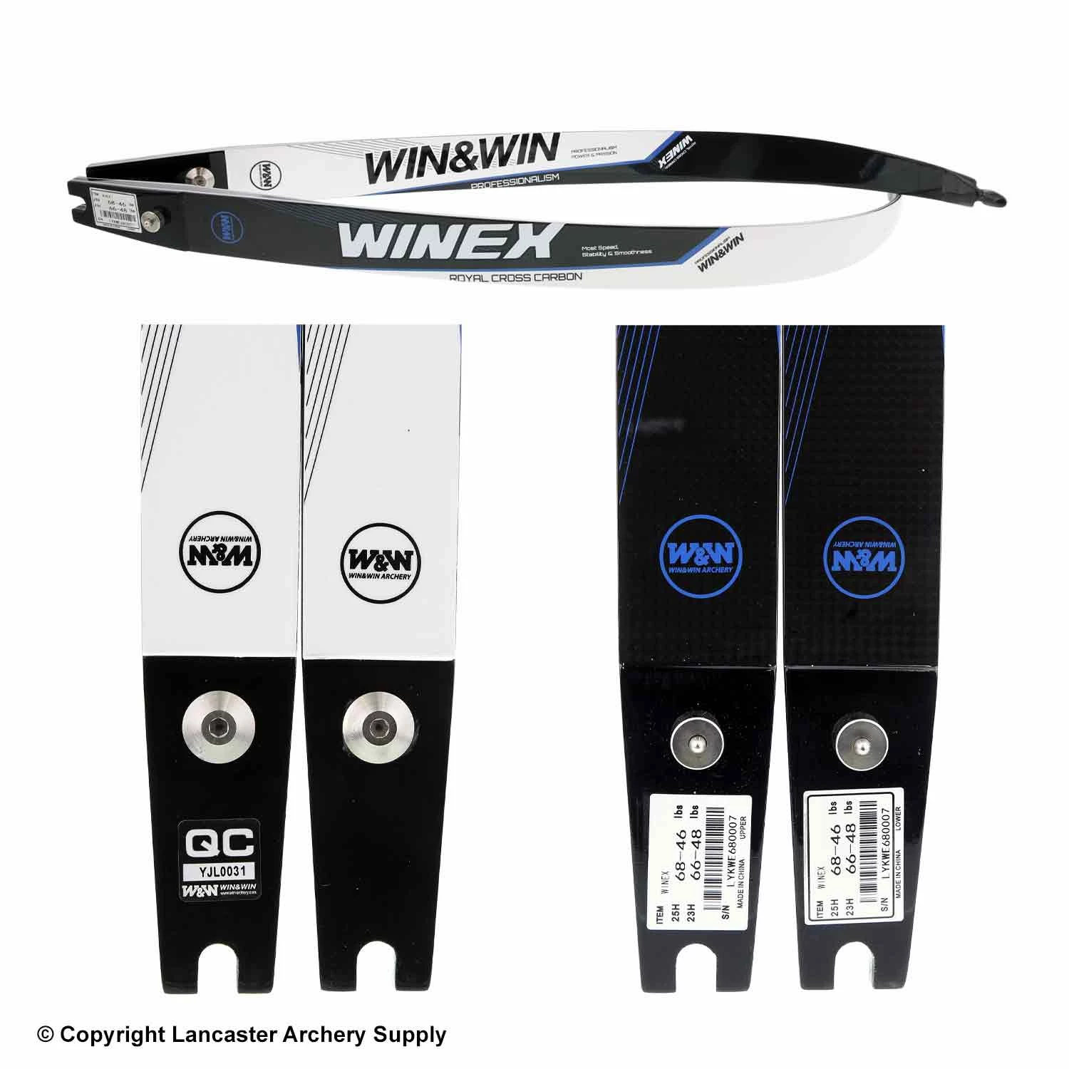 Win & Win WINEX Recurve Limbs (Open Box X1031044) 4 Win & Win WINEX Recurve Limbs (Open Box X1031044) - Image 2