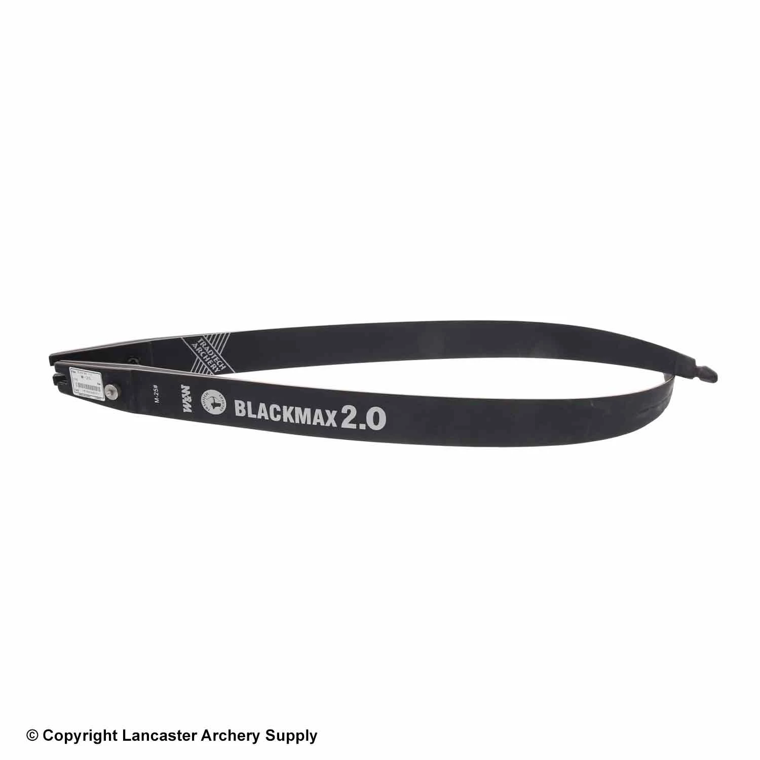 TradTech Archery TradTech Black Max 2.0 Glass/Wood Recurve Limbs (Open Box X1031262) 3 TradTech Archery TradTech Black Max 2.0 Glass/Wood Recurve Limbs (Open Box X1031262)