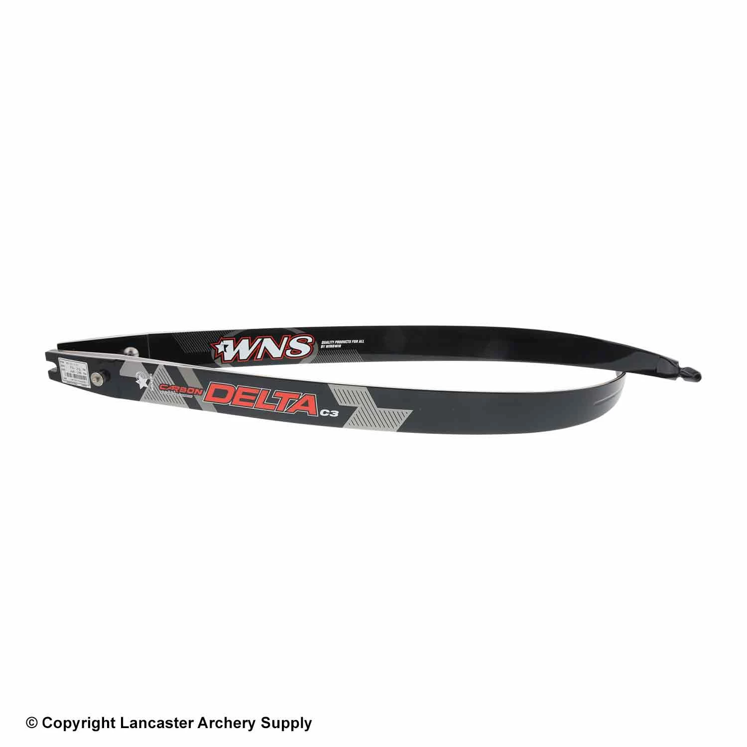 WNS Archery WNS Delta C3 Recurve Limbs (Open Box X1031601) 3 WNS Archery WNS Delta C3 Recurve Limbs (Open Box X1031601)
