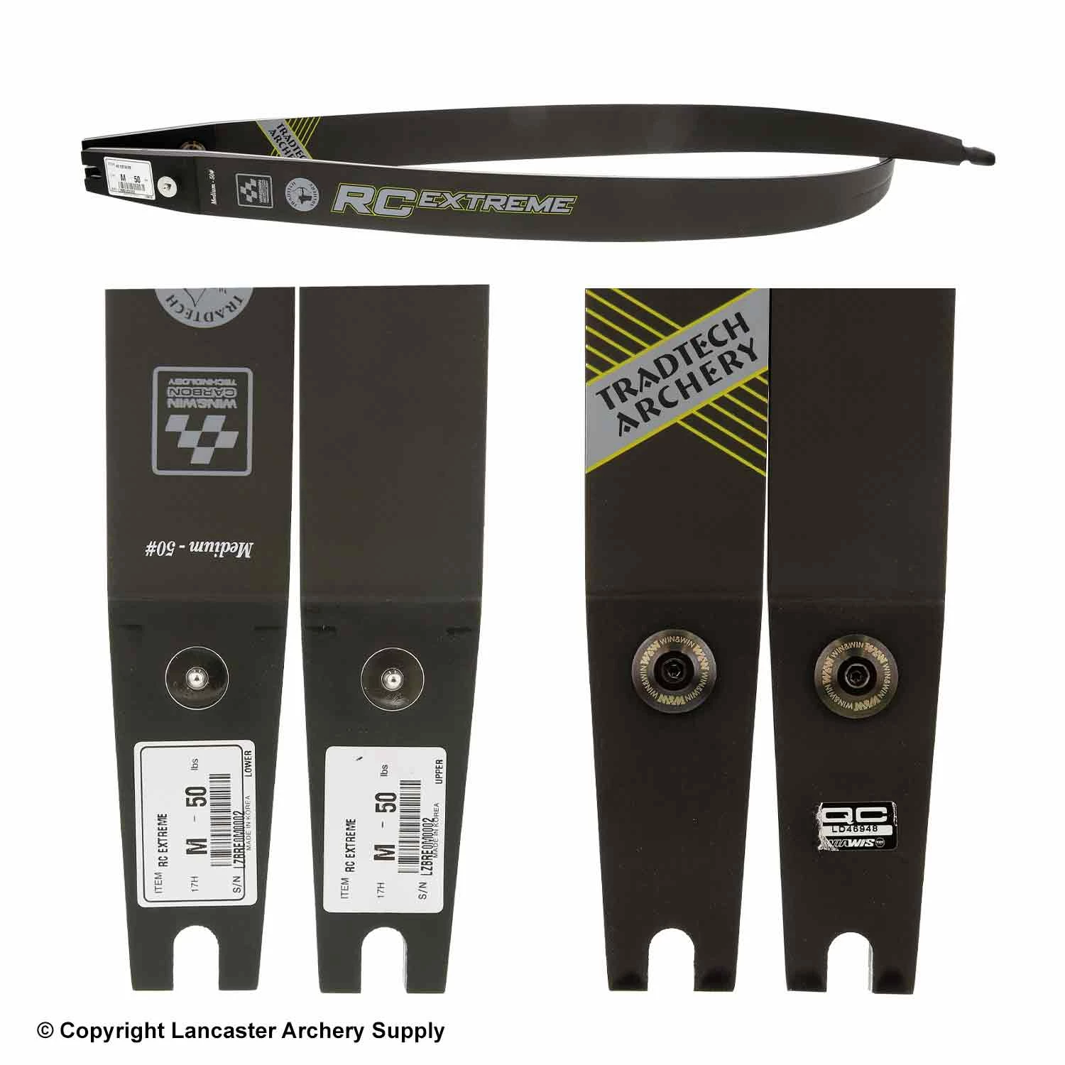 TradTech Archery TradTech RC Extreme Carbon/Foam Recurve Limbs (Open Box X1031949) 4 TradTech Archery TradTech RC Extreme Carbon/Foam Recurve Limbs (Open Box X1031949) - Image 2