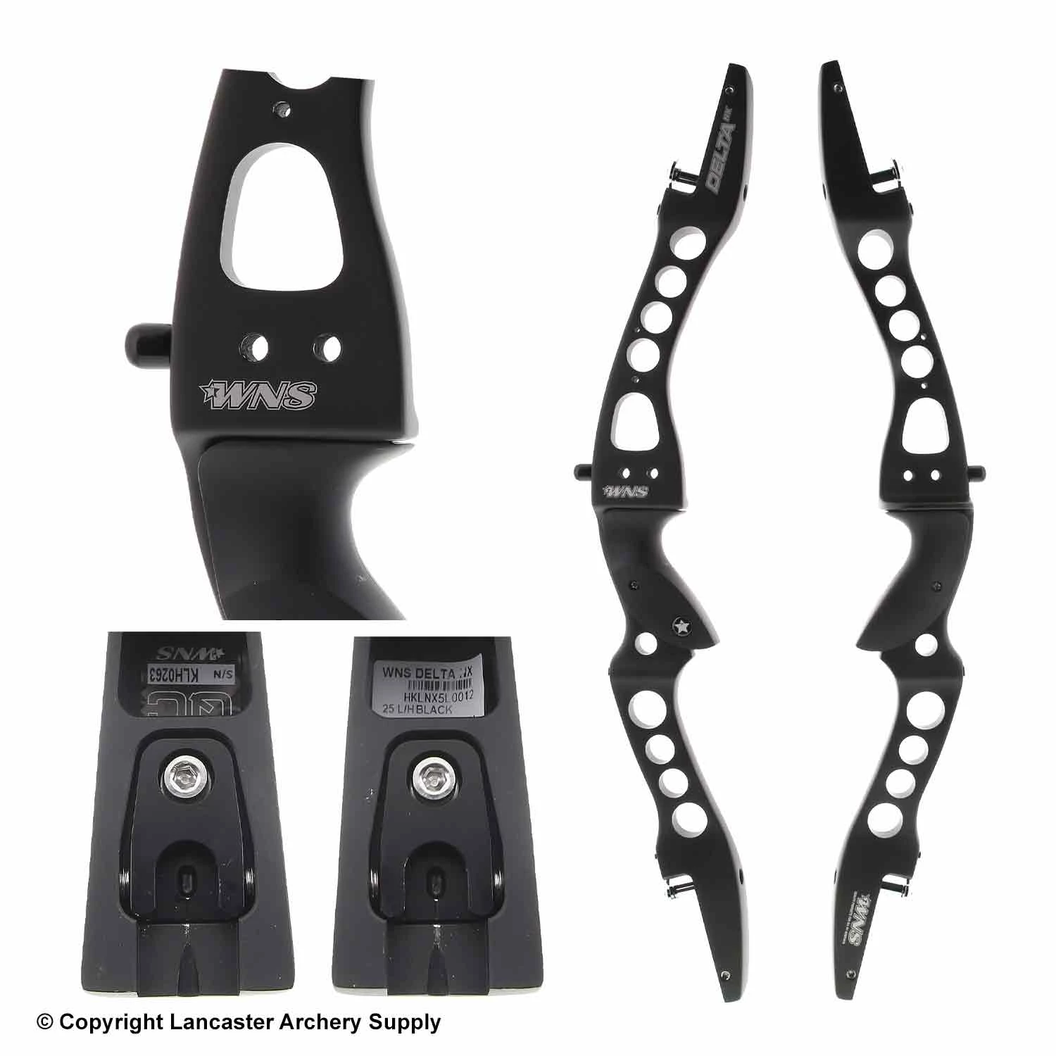 WNS Archery WNS Delta-NX Recurve Riser (Open Box X1032567) 4 WNS Archery WNS Delta-NX Recurve Riser (Open Box X1032567) - Image 2