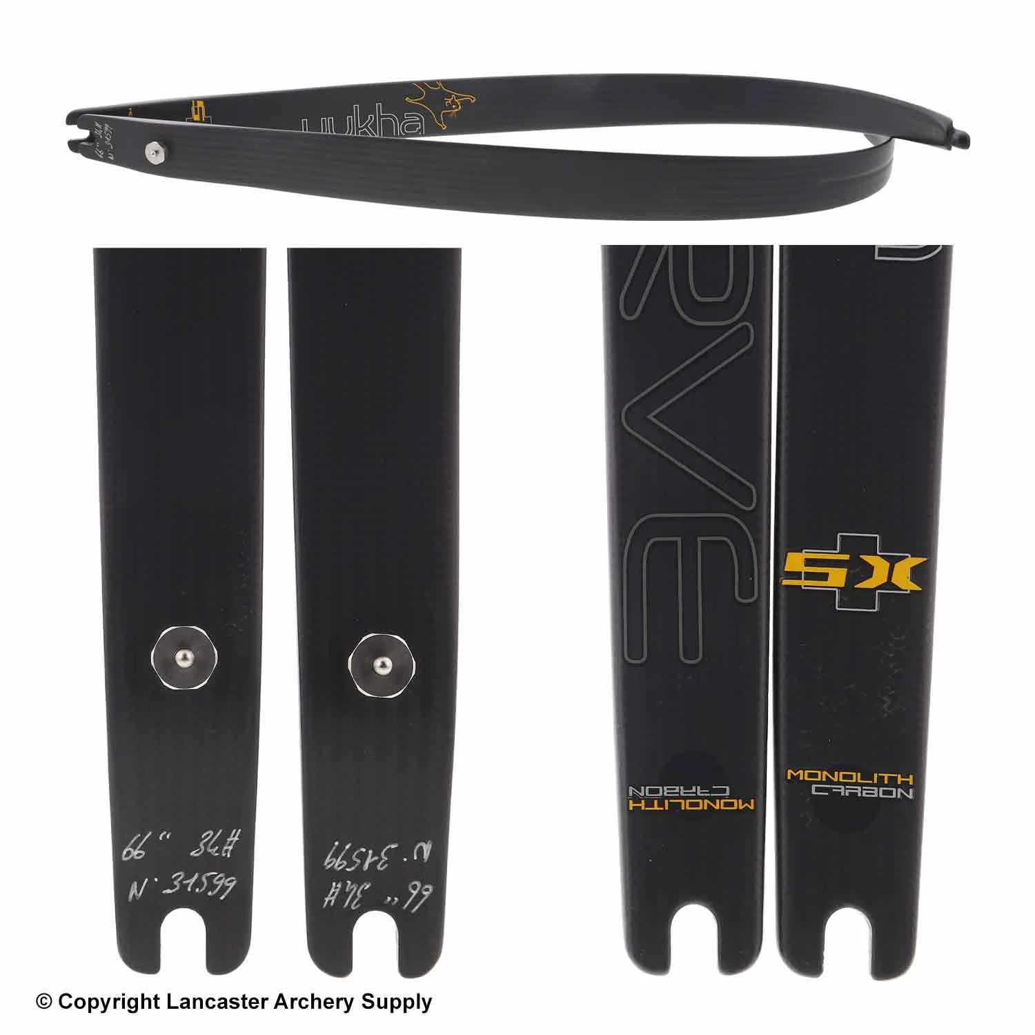 Uukha SX+ ILF Recurve Limbs (Open Box X1033841) 4 Uukha SX+ ILF Recurve Limbs (Open Box X1033841) - Image 2